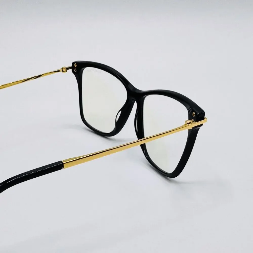 Tom Ford Eyeglasses Frame TF6097-B 001 Black Butterfly Frame 53-13-140 NEW